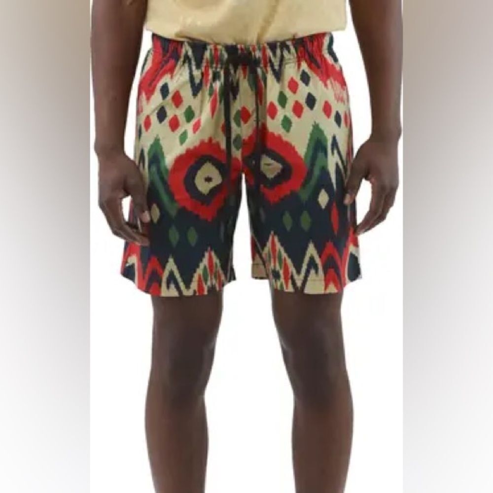 PRPS x SOUL Specter Men's Drawstring Abstract Shorts NWT  |  Size:  2XL